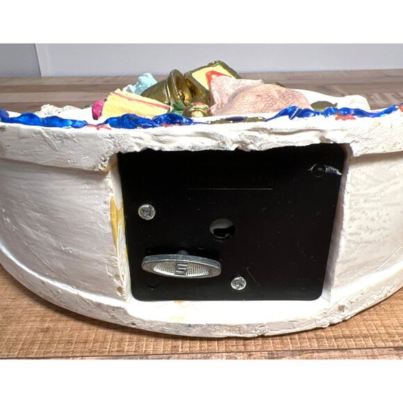 World Bazaars Vintage Resin Musical Rocking Horse - Picture 7 of 7